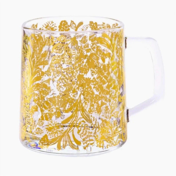 Lilly Pulitzer Glass Mug! - Picture 6 of 8